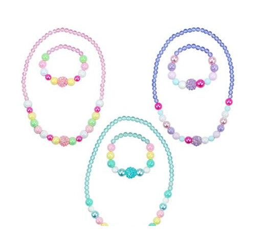 Pink Poppy |  Pastel Dream Necklace & Bracelet Set