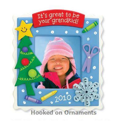 Hallmark 2010 Keepsake Ornaments It's Great to Be your Grandchild