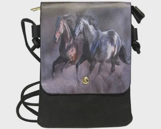 Shoulder Bag Pair of Horses
