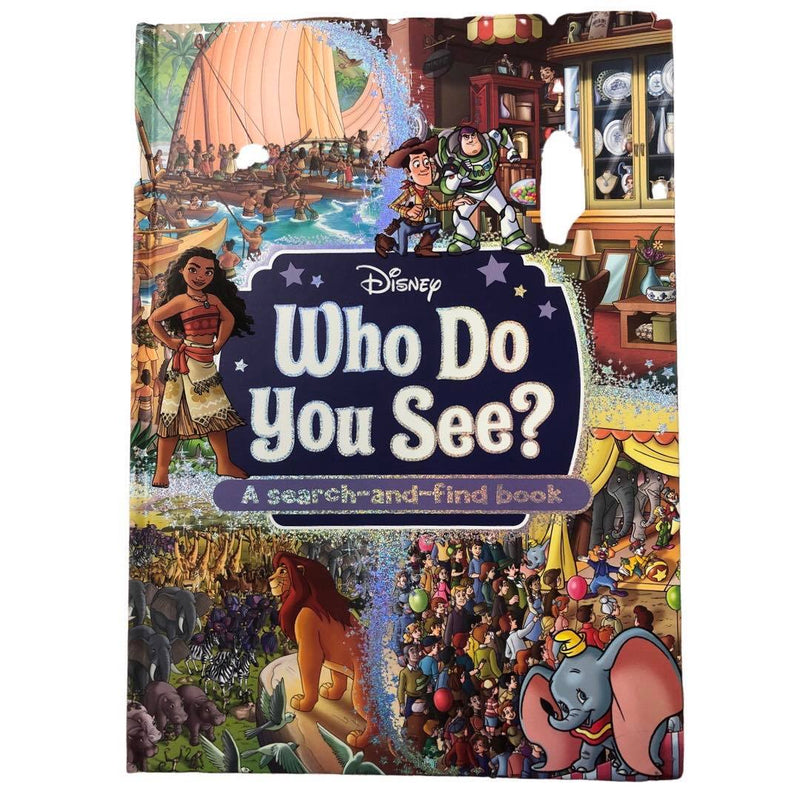 Disney  - Who Do You See? Look and Find Activity Book