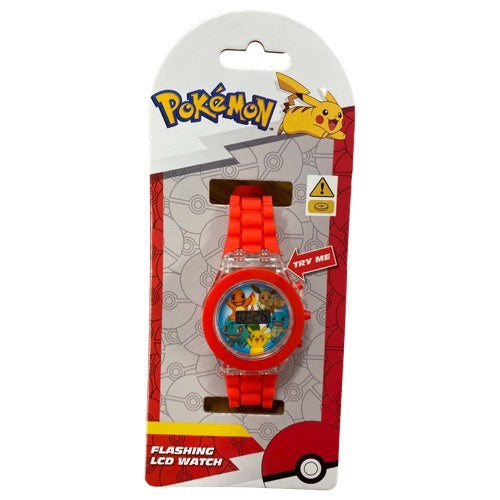 Pokemon Digital Flashing LCD Watch