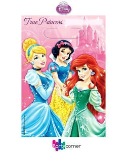DISNEY PRINCESS PARTY SUPPLIES FAVOURS LOOT BAGS PACK OF 8