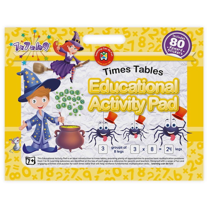 LCBF Educational Activity Pad Times Tables