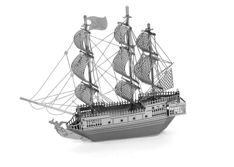 Play Studio |  3D Metal Model - Black Pearl Pirate Ship