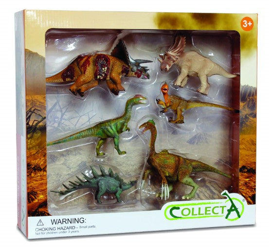 COLLECTA 6pc Prehistoric Dinosaur Boxed Set