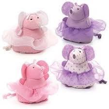 Gund Ballerina Mouse with Tutu Beanbags 3 Inches