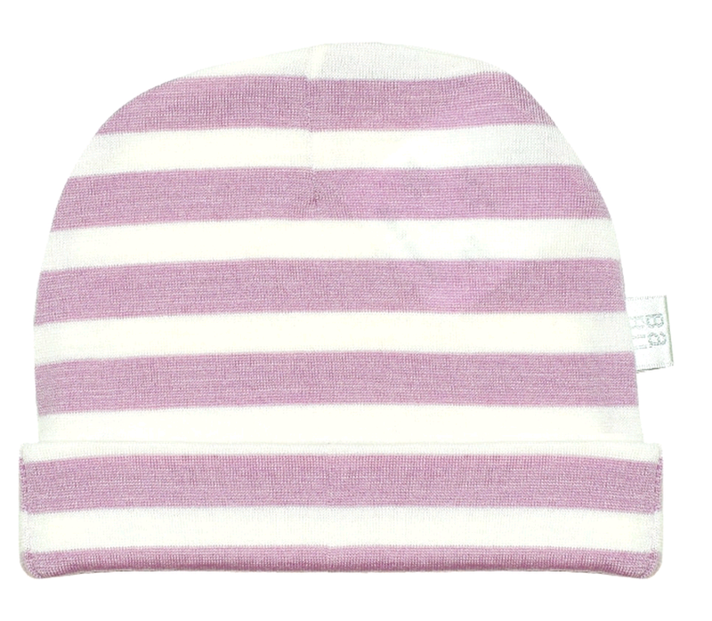 Babu | Merino Hat-Mink Stripe