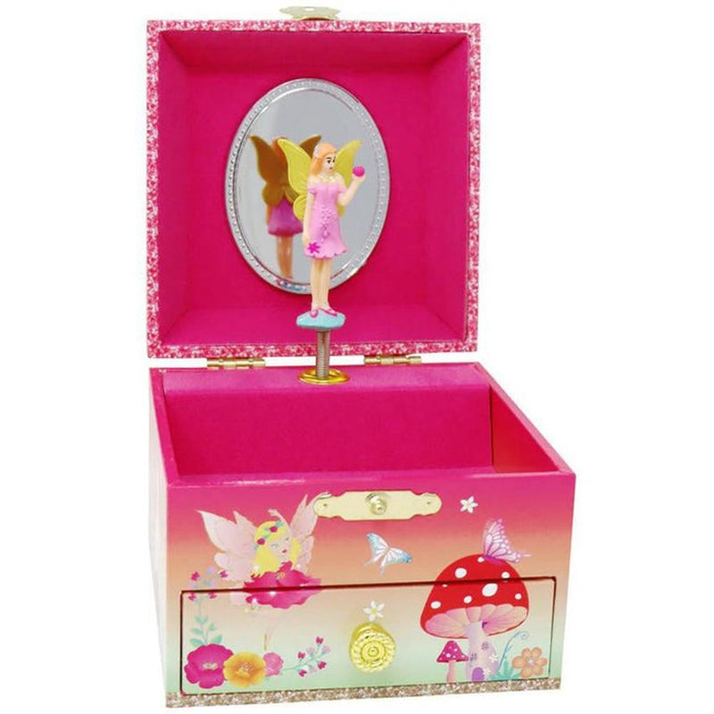 Pink Poppy Pixie Fantasy Unicorn Fairy Musical Jewellery Box - Small RRP $42.99