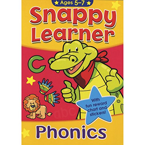 Snappy Learner Phonics Educational Workbook for ages 5-7 years