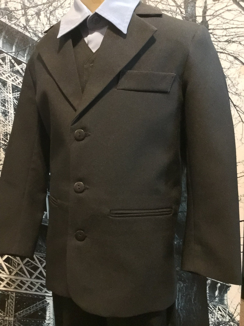 Bamboo | Formal wear Younger Boys Black 3 button Jacket