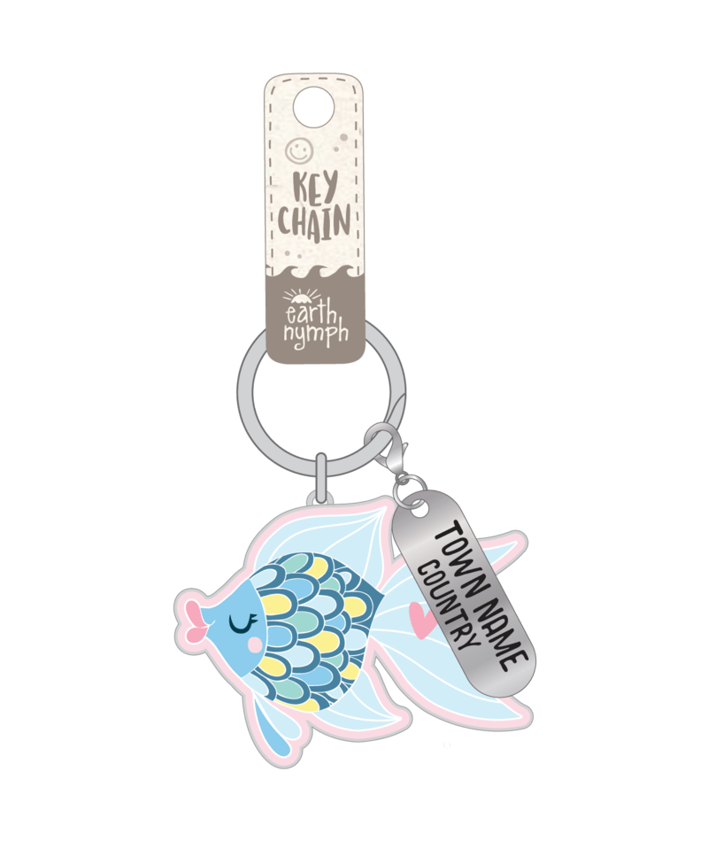 Earth Nymph | Assorted Girls Keyrings
