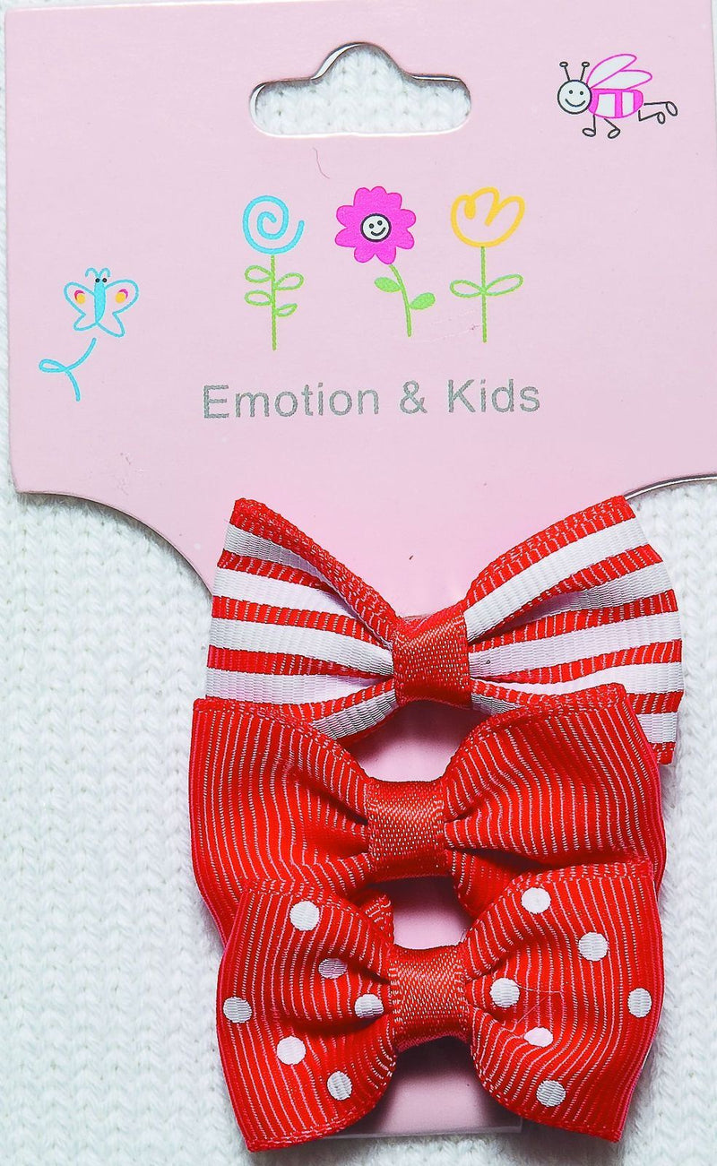 Emotion & Kids | Red Hair Bow - Assorted