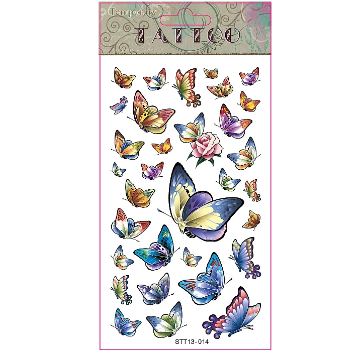 TEMPORARY BUTTERFLY TATTOO'S