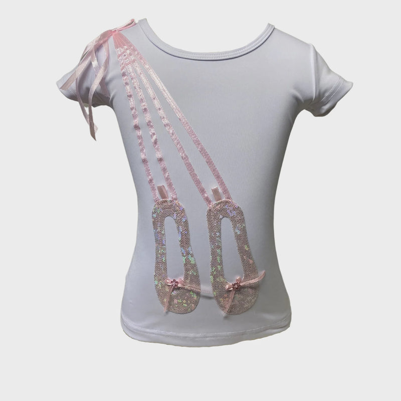 Gollygee  | Shirt Applique Ballet Shoe Child