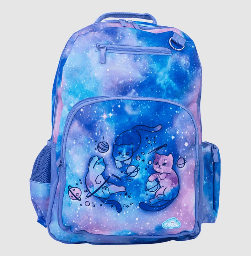 Spencil | Big Kids Backpack - Cat-a-cosmic