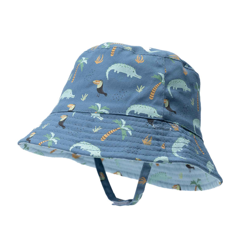 Hi-Hop | Croc/Bird Reversible Bucket Hat