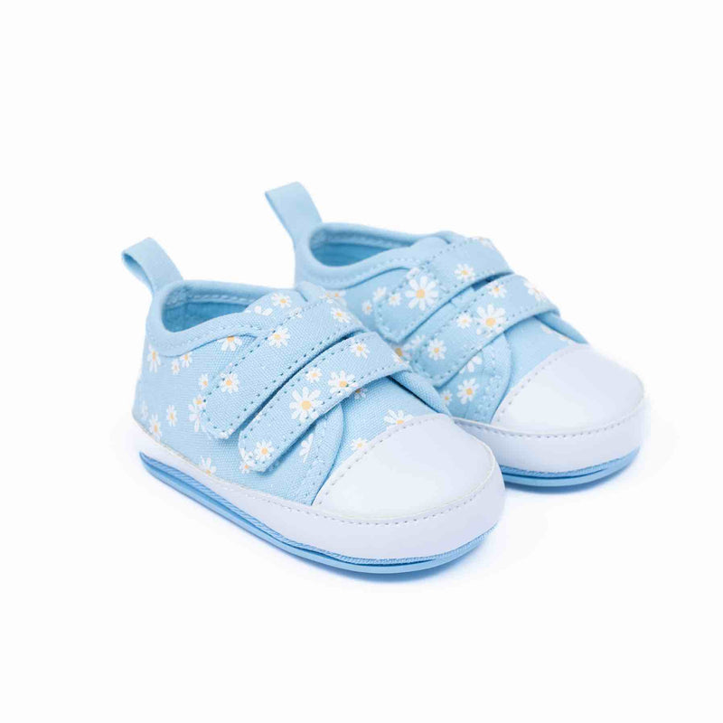 Hi Hop | Daisy Plimsole Sneaker-Baby Blue