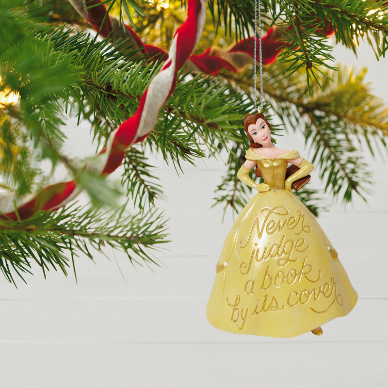 Disney Beauty and the Beast Book Lover Belle Ornament