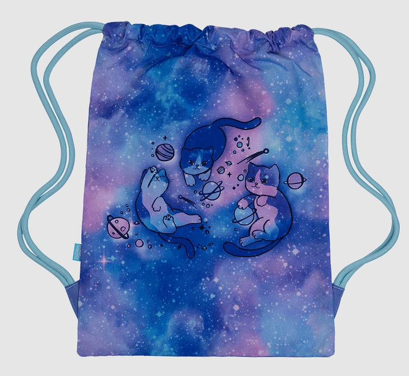 Spencil | Big Drawstring Bag - Cat-a-cosmic