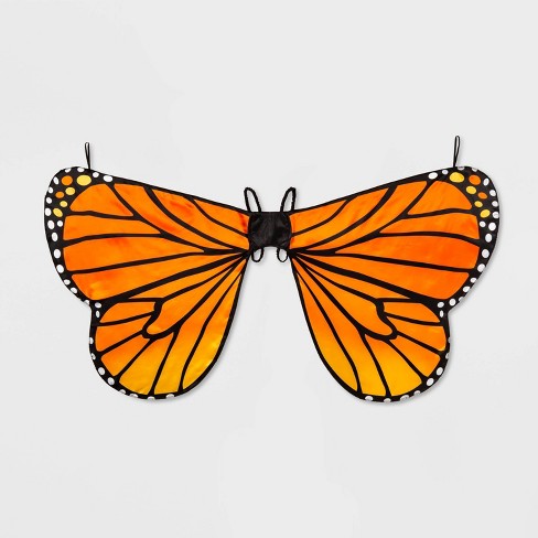 Chiffon  Butterfly Wings Orange