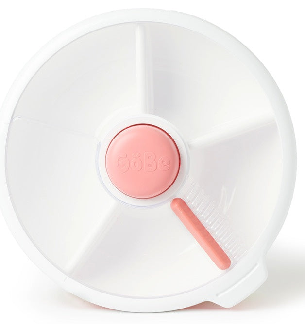 Gobe | Large Snack Spinner - Coral Pink