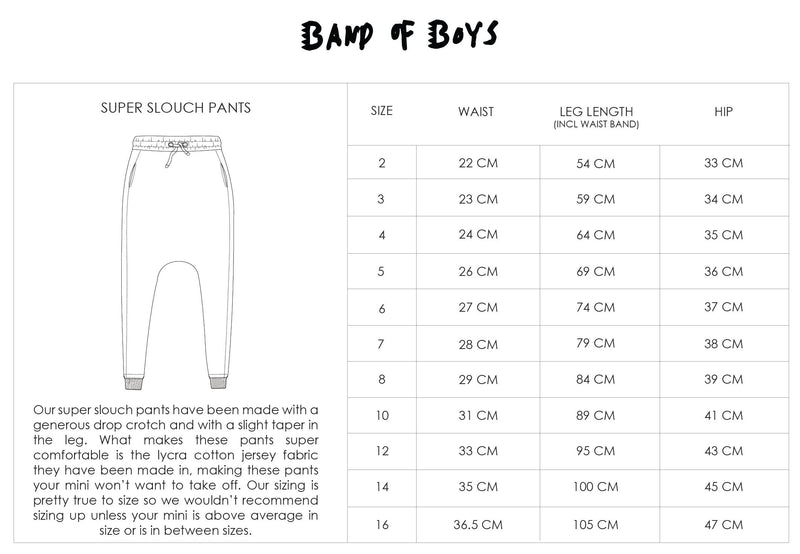 BOB | B Monster Super Slouch Pants