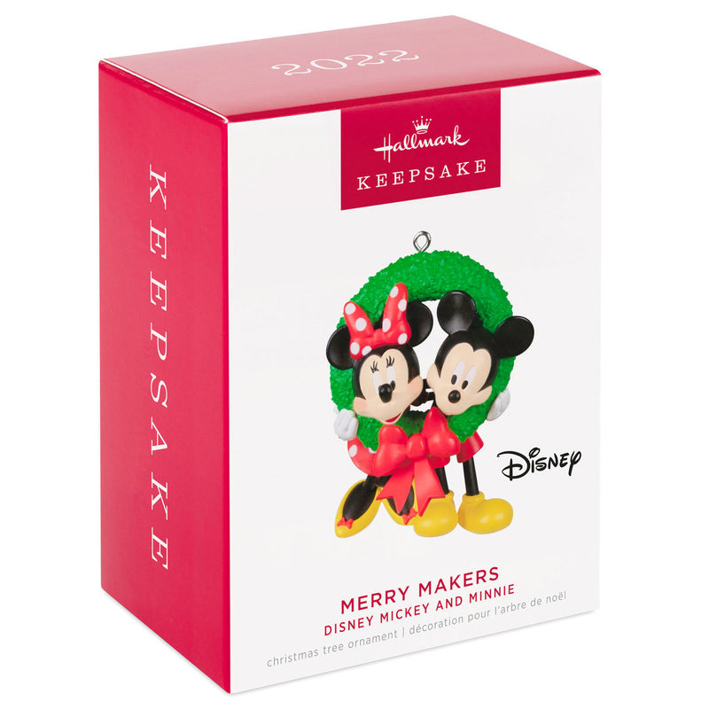 Hallmark Keepsakes | Disney Mickey and Minnie Merry Makers Ornament