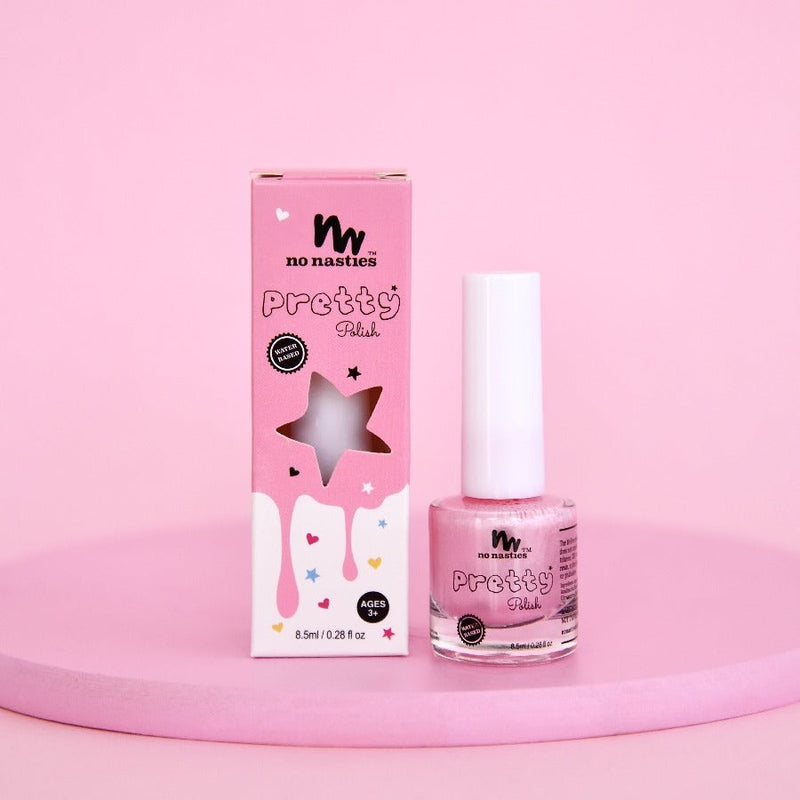No Nasties | Pretty Water-Based Nail Polish - Pink or Purple