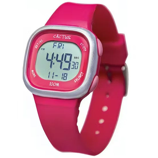 Cactus Ace Digital Watch - Pink - CAC-139-M05
