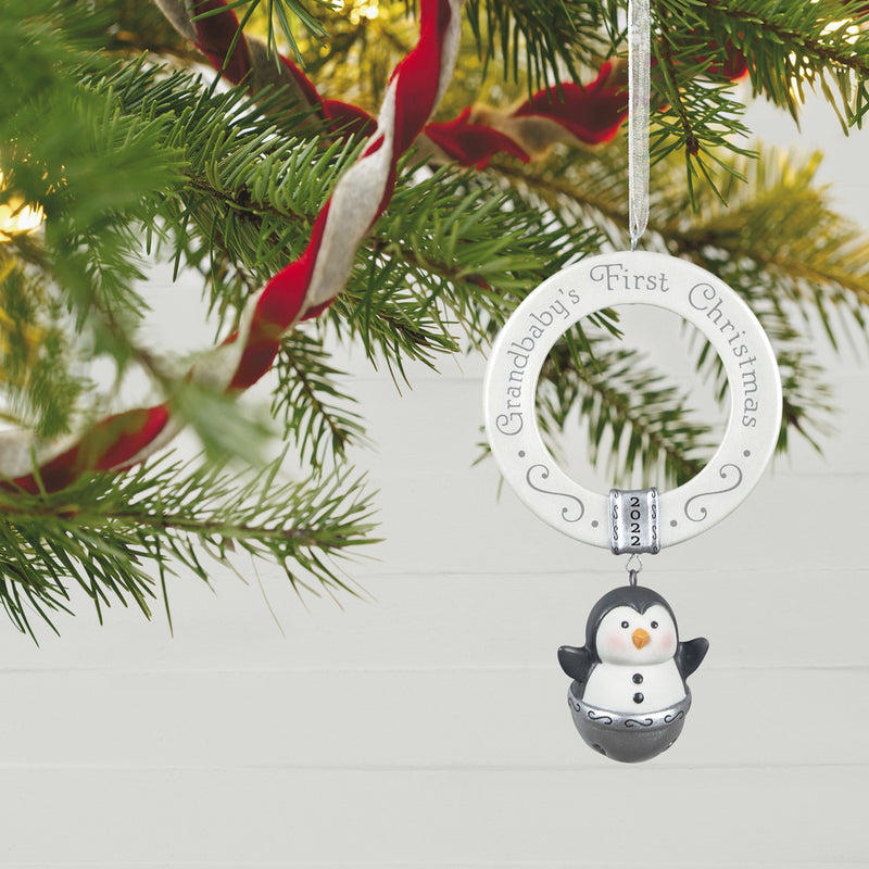 2022 Hallmark Keepsake Ornament-Grandbaby's First Christmas Penguin