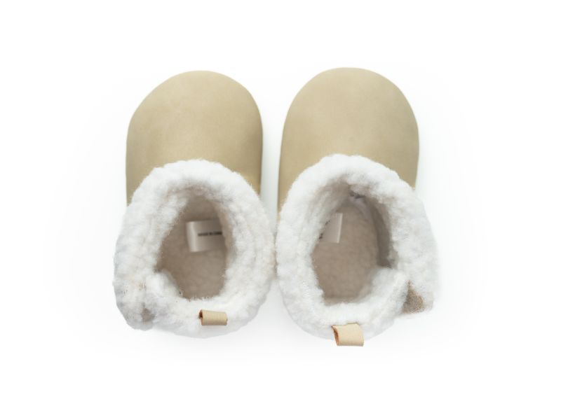 Hi-Hop | Baby's Sherpa Boots - Taupe