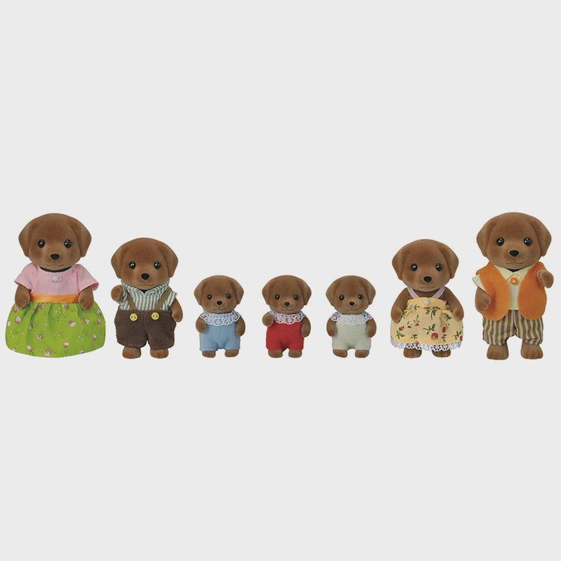 Sylvanian Families |  Chocolate Labrador Family