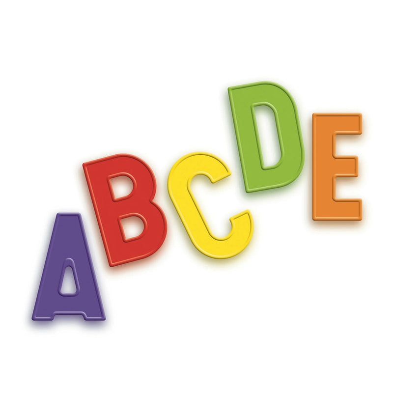 Quercetti Magnetic Uppercase Letters, 48 Piece