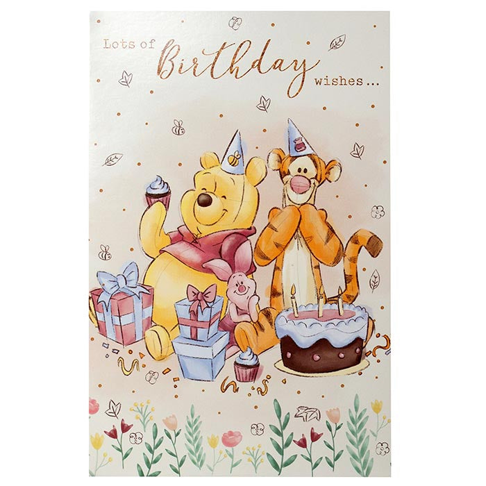 Winnie The Pooh Birthday Card – Birthday Wishes