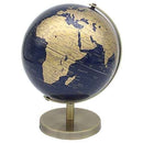 Rotating Navy World Globe 20CM
