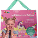 Avenir Nail Stickers And Tattoos Unicorn Pink