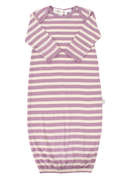 Babu | Merino Bundler-Mauve Stripe (Nightie)