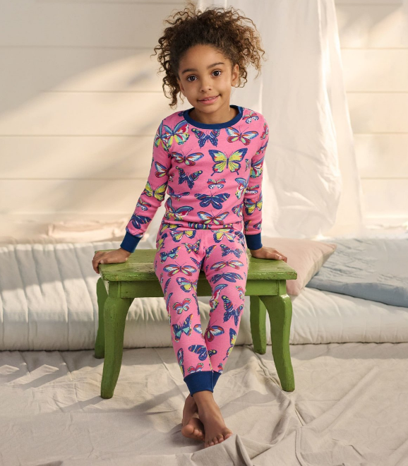 Hatley | Vibrant Butterflies Pajama Set