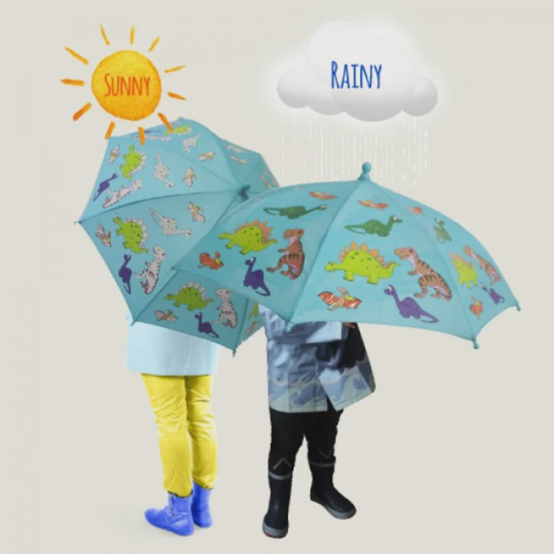 Gift Junction Colour Changing Umbrella Dinosaurs