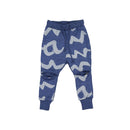 LFOH | Slasher Trackies-Denim Marle Graffiti RRP $89.99