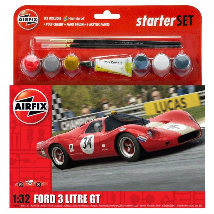 Airfix | Ford 3 Ltr GT Starter Kit - Large