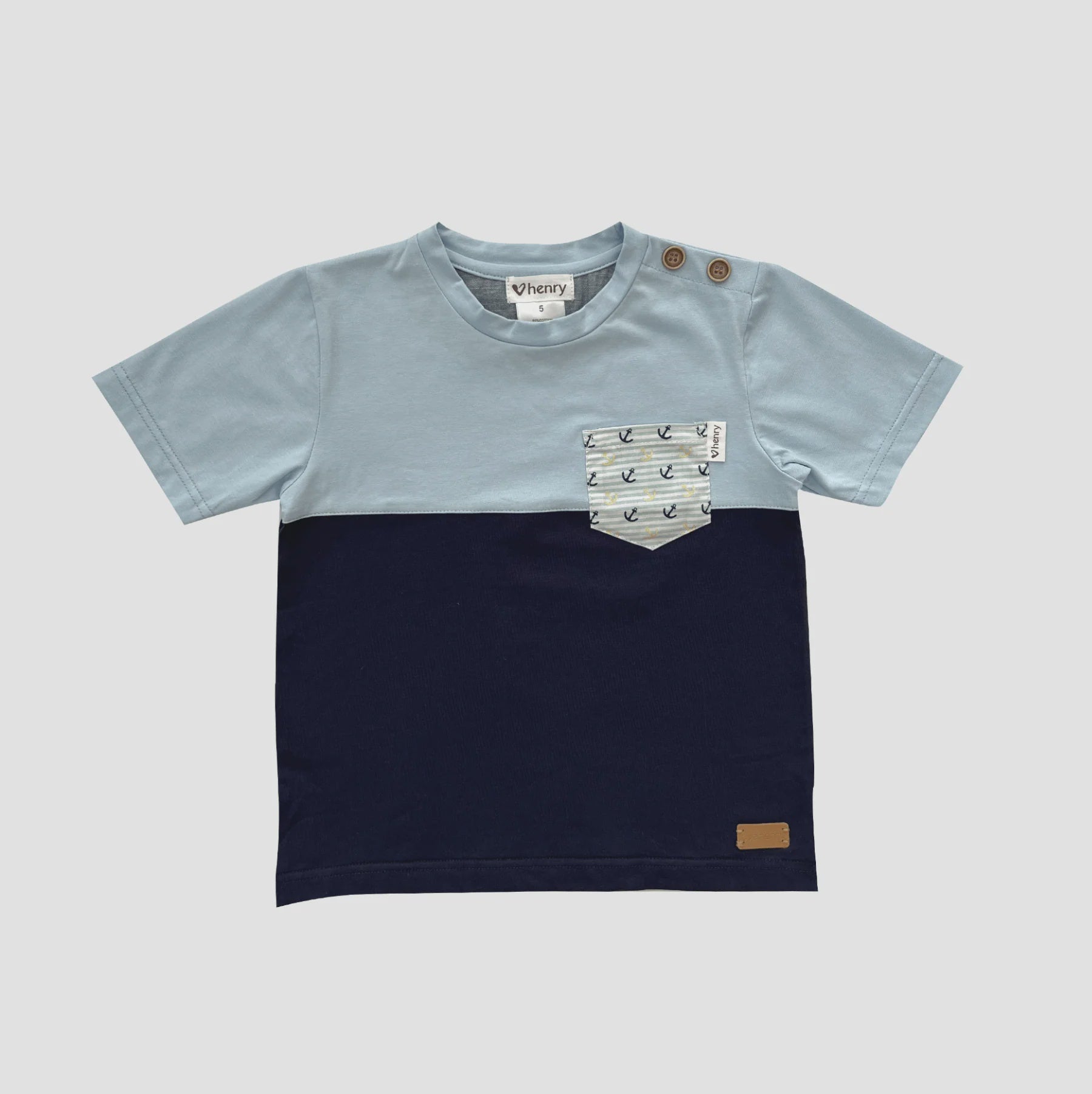 Boys Falmouth Whales Printed Tee by Me & Henry main image 1