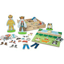 Melissa & Doug Magnetic Dress-Up Playset Occupations