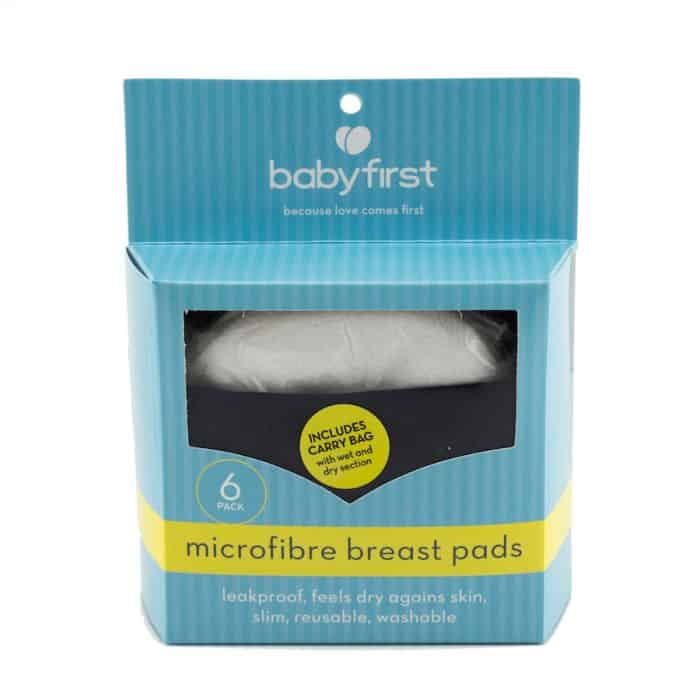 Microfibre Waterproof Breast Pads in Carry Bag