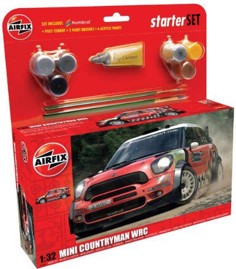 Airfix | Mini Countryman WRC Starter Kit - Large