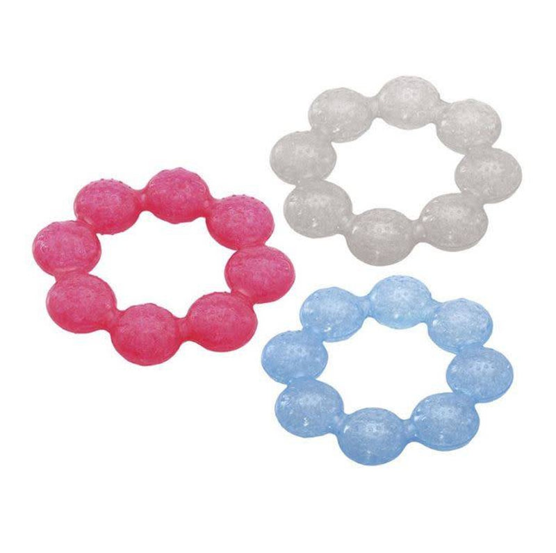 Nuby IcyBite Soothing Ring Teether - Asstd Colours