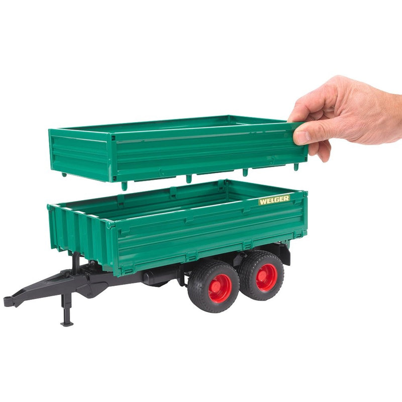 Bruder | Tipping Trailer With Removable Top