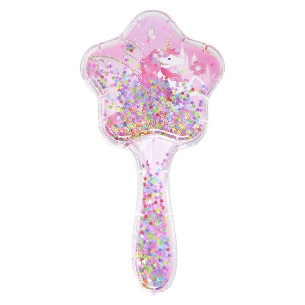 Pink Poppy – Unicorn & Butterfly Hair Brush