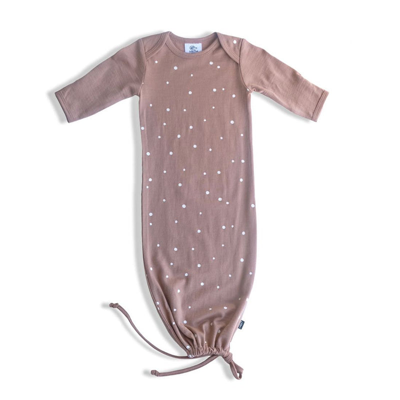 LFOH | Newcomer Baby Gown -Biscotti Speckle