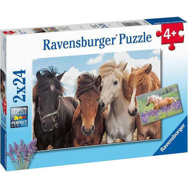 Ravensburger Puzzle Horse Friends (2x24pc)